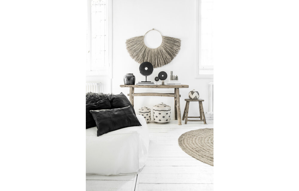 The Black River Stone on Stand - M