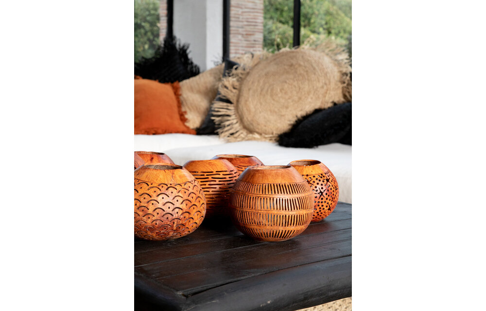 The Coconut Stripe I - Brown