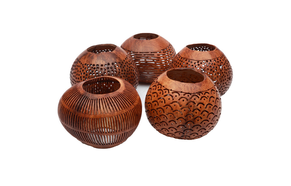 The Coconut Stripe I - Brown
