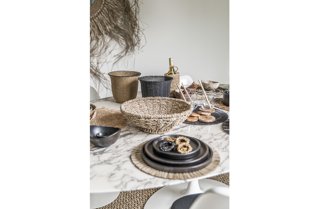 The Beaded Bowl High - Gold - L