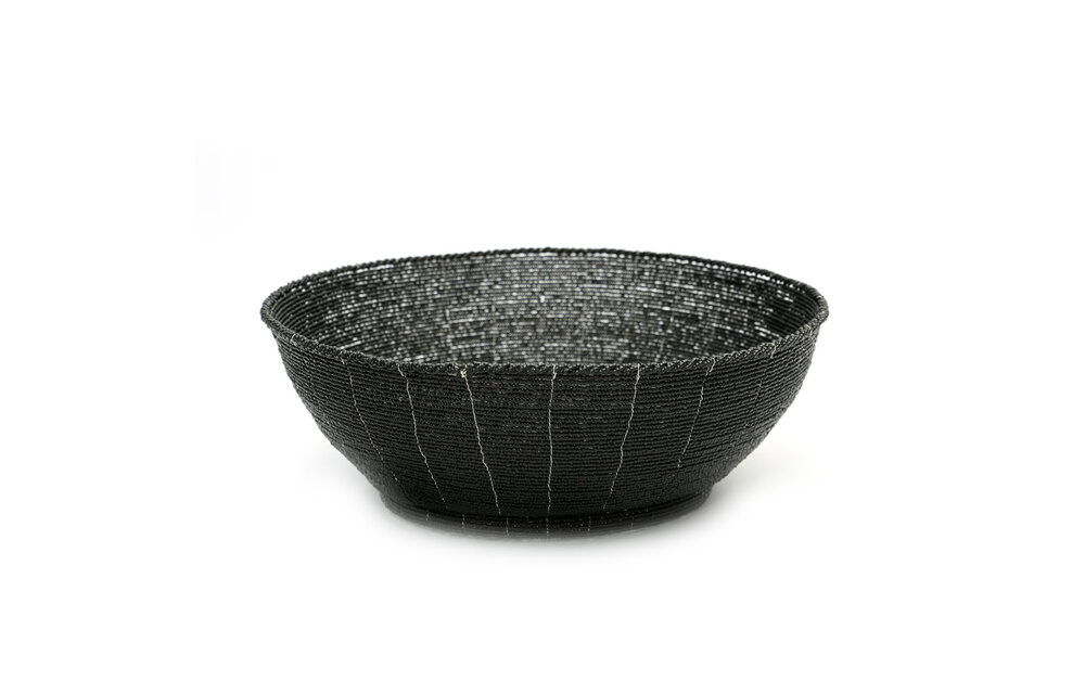 The Beaded Fruit Platter - Black
