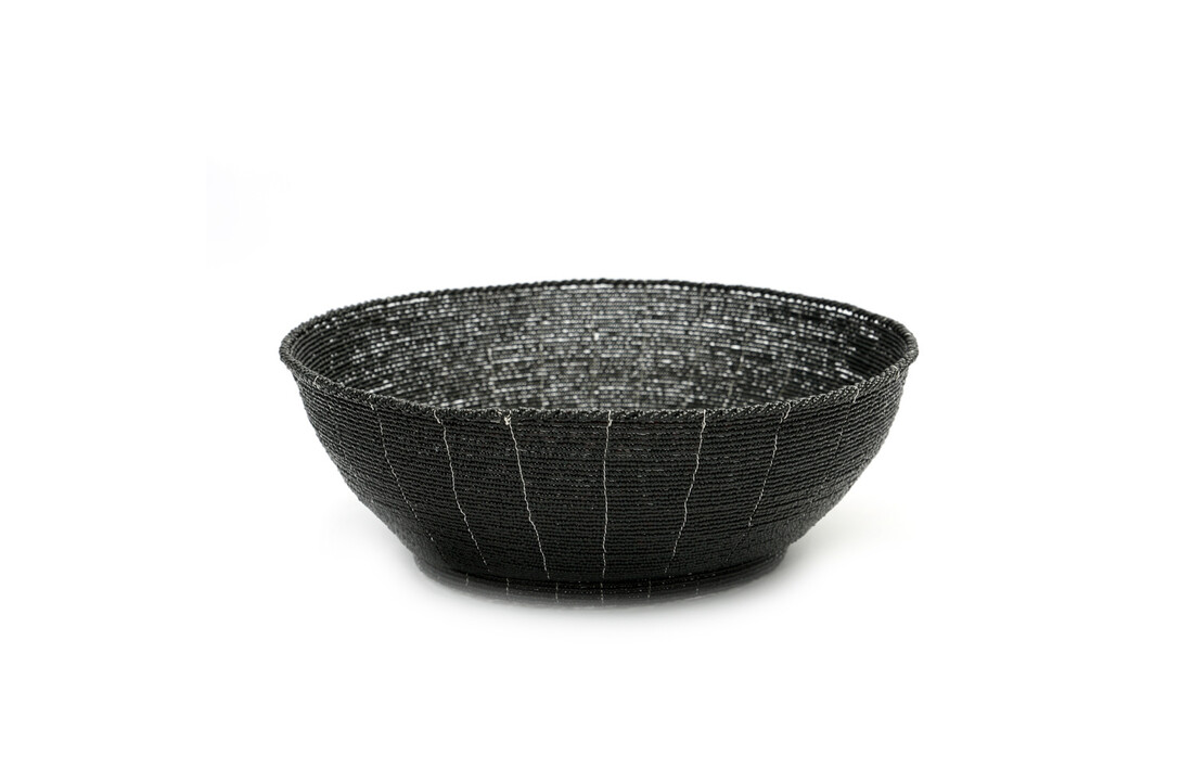 The Beaded Fruit Platter - Black
