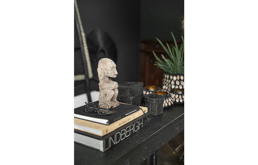 The Beaded Gift Box - Black