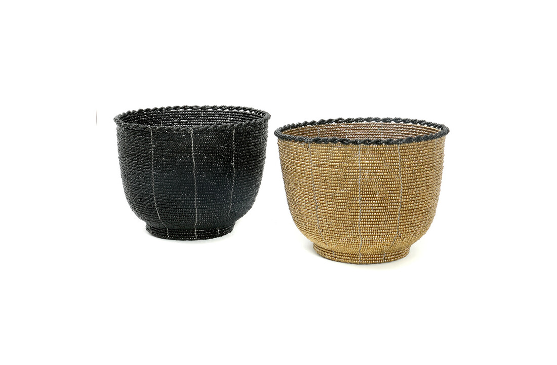 The Beaded Candy Bowl - Gold - M