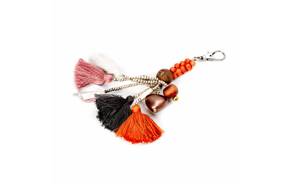 The Fun Tassels Keychain - Mixed Colors
