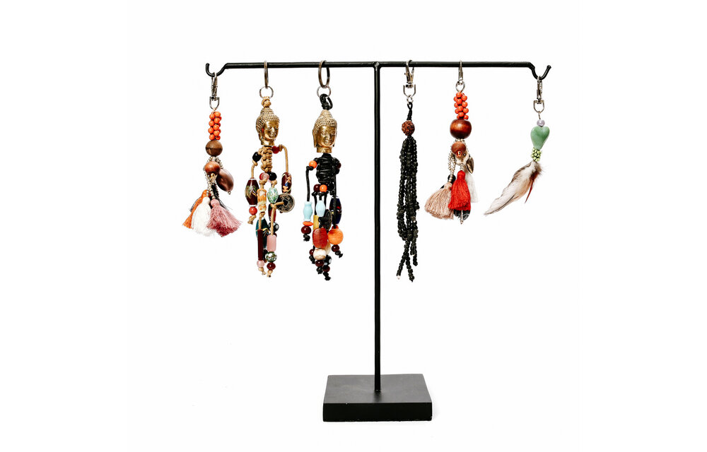 The Fun Tassels Keychain - Mixed Colors