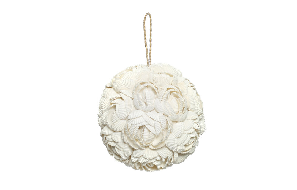 The Rose Shell Ball - White - L