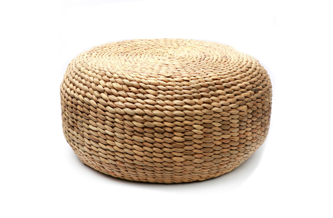 The Hyacinth Pouffe - Round - 80