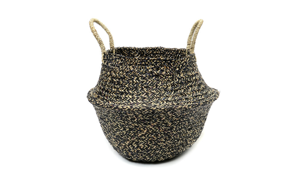 The Hola Basket - Black Natural