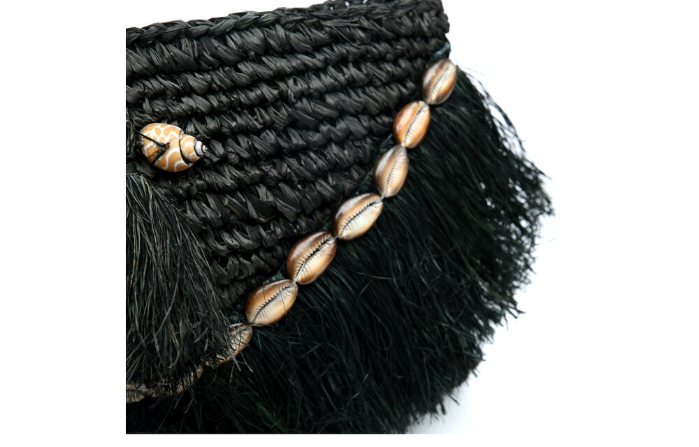 The Island Clutch - Black