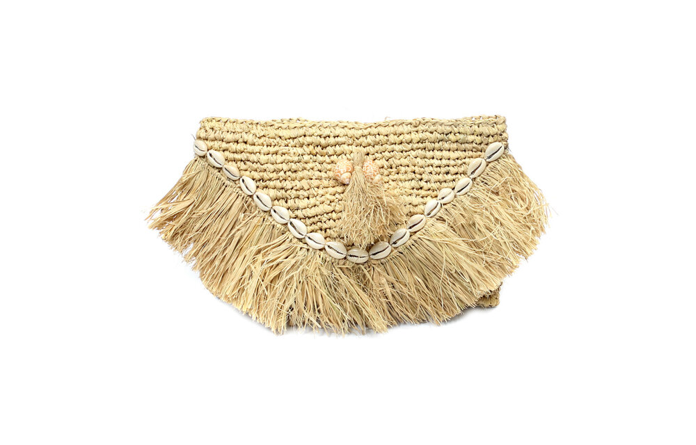 The Island Clutch - Natural