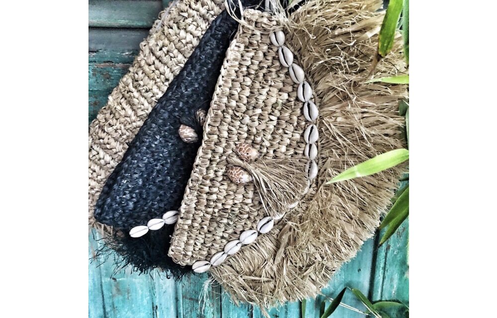 The Island Clutch - Natural