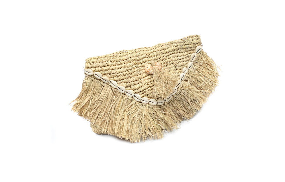 The Island Clutch - Natural