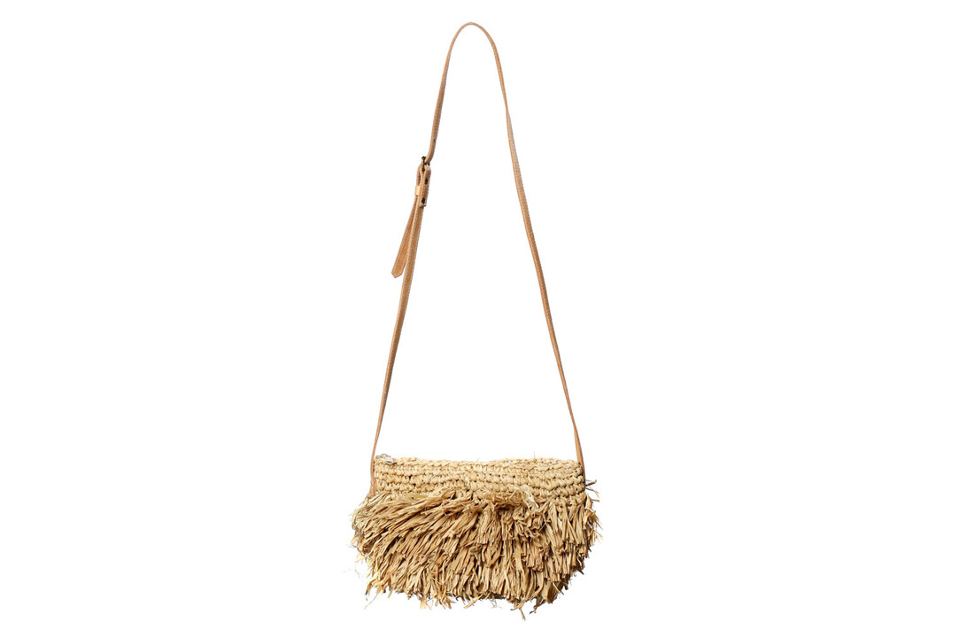 The Raffia Bahamas Purse - Natural