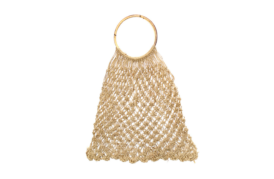 The Jute Crochet Shopper - Natural