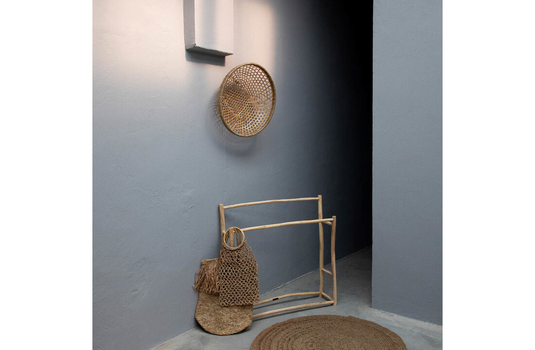 The Bamboo Wall Basket - Natural