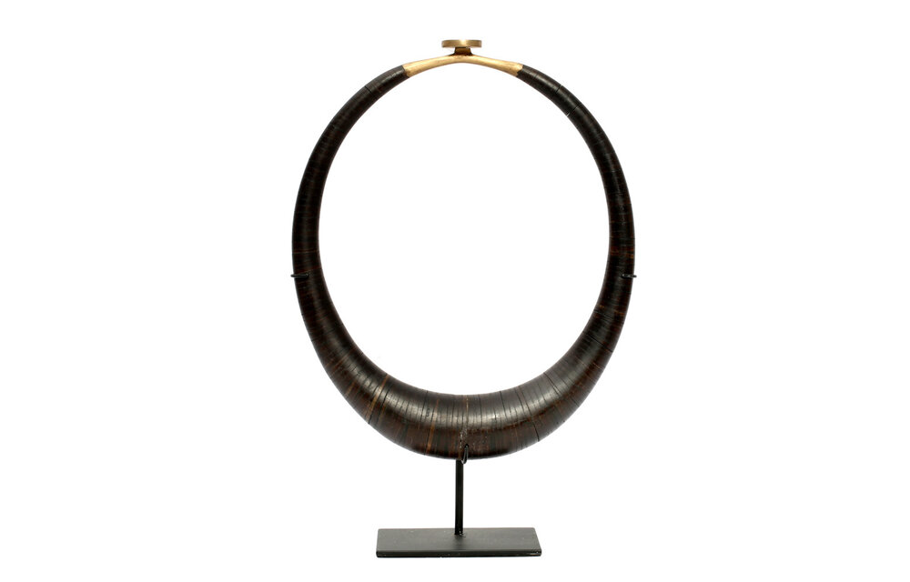 The Coconut and Brass on Stand