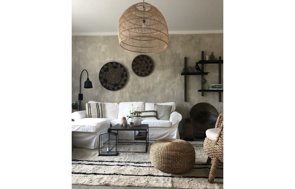 The Jasmine Plate - Brown - XL