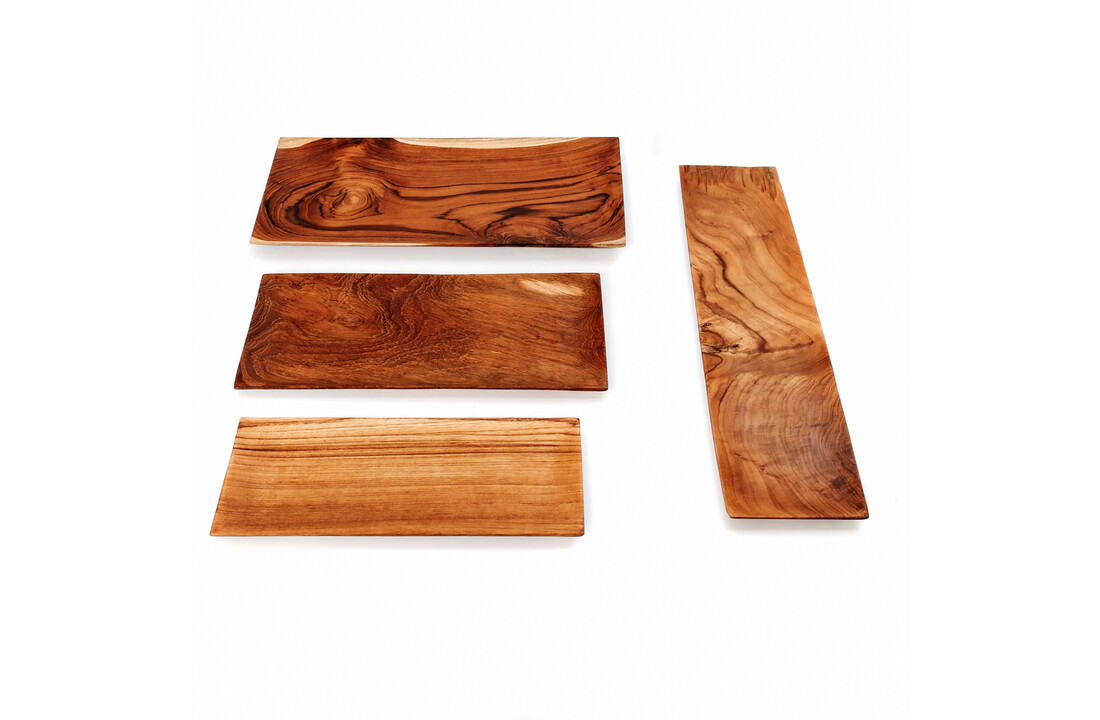 The Teak Root Sushi Plate - S