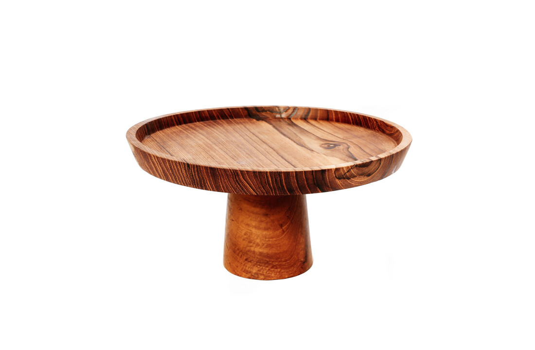 The Teak Root Cake Dish - M