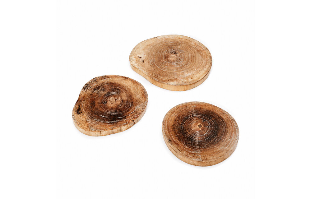 The Teak Root Boho Coaster