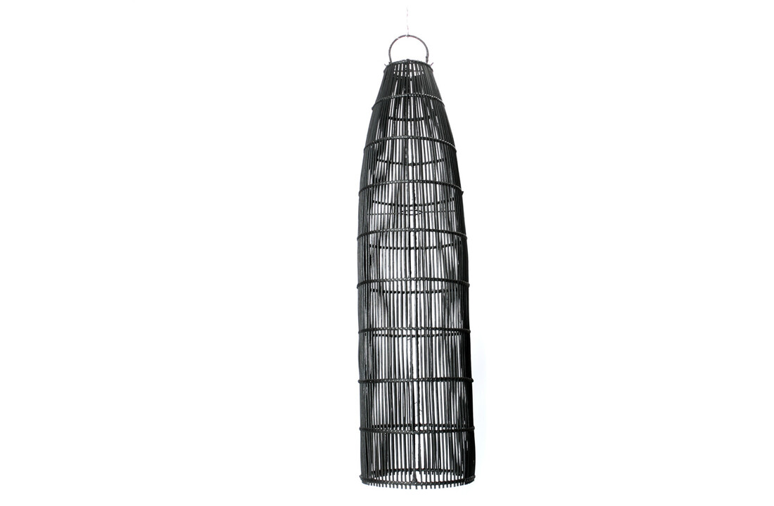 The Fish Trap Pendant - Black - L