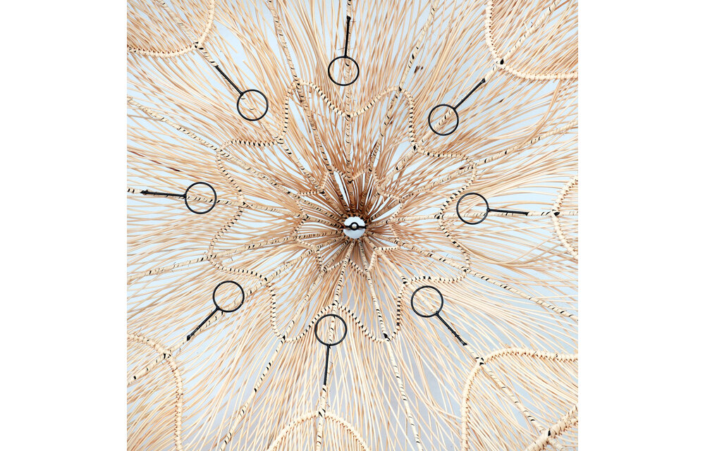 The Rattan Whipped Pendant - Natural - XXL