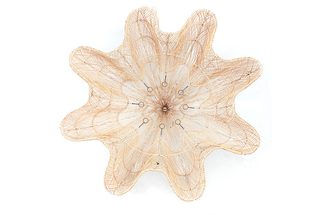 The Rattan Whipped Pendant - Natural - XXL