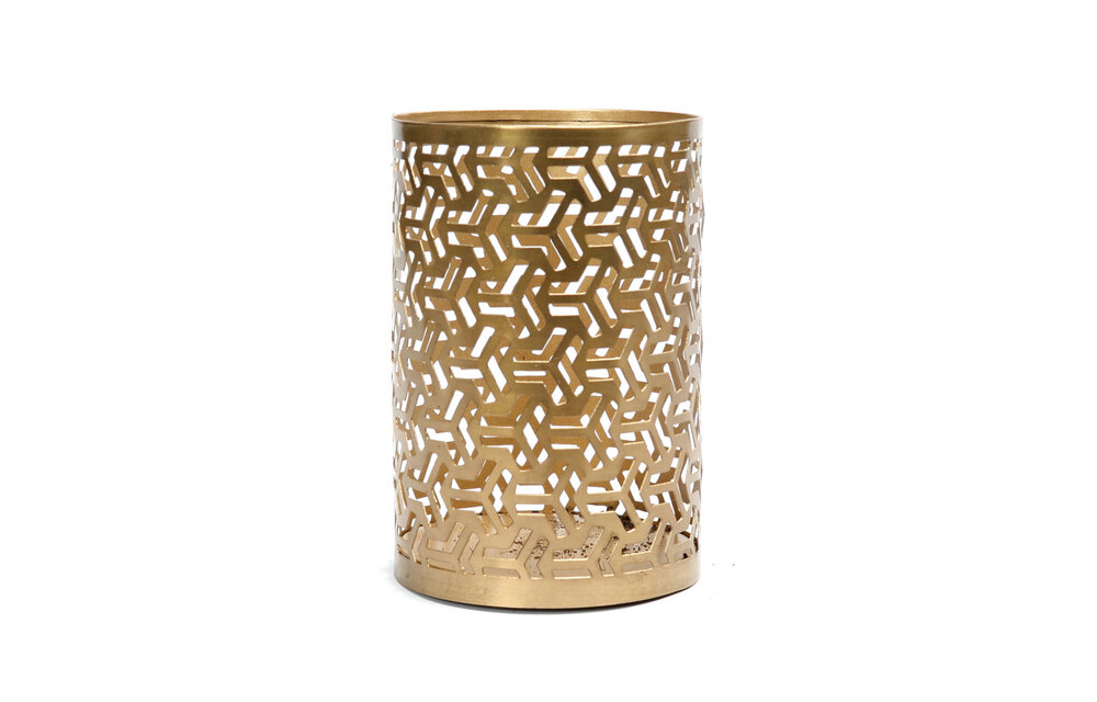 The Hollow Zigzag - Gold - M
