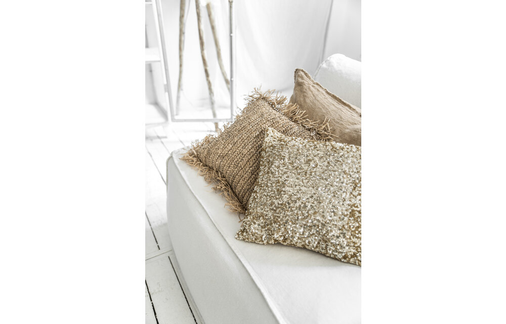 The Glitter Cushion - Gold