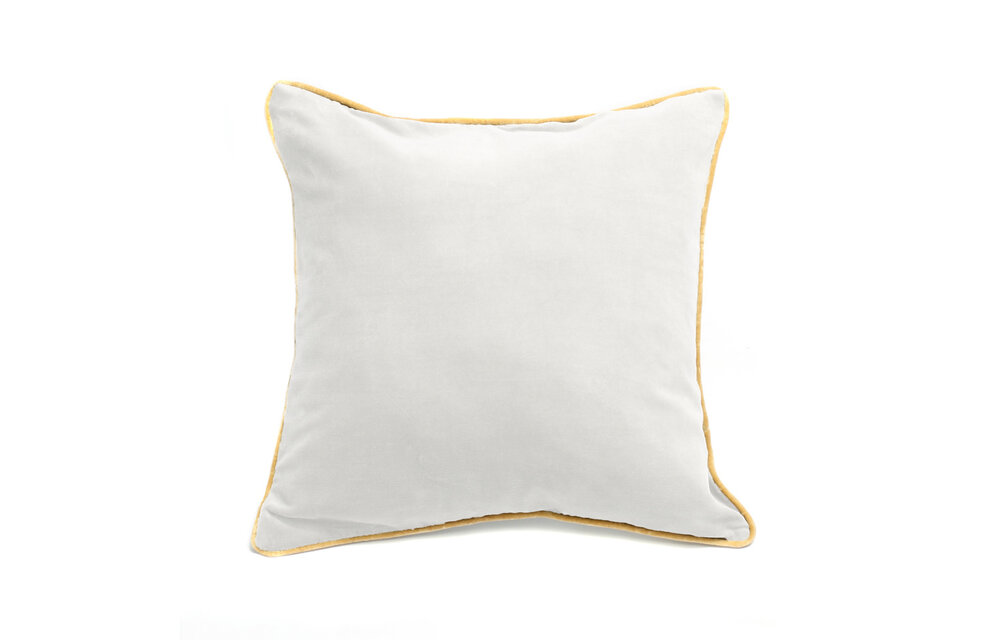 The Velvet Cushion - White