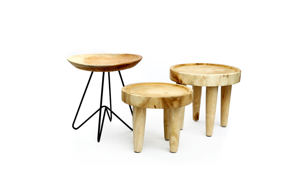 The Suar Side Table - Natural