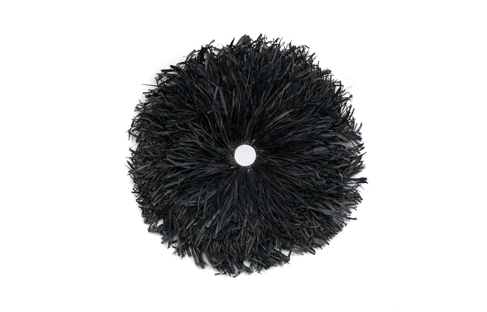 The Raffia Juju - Black
