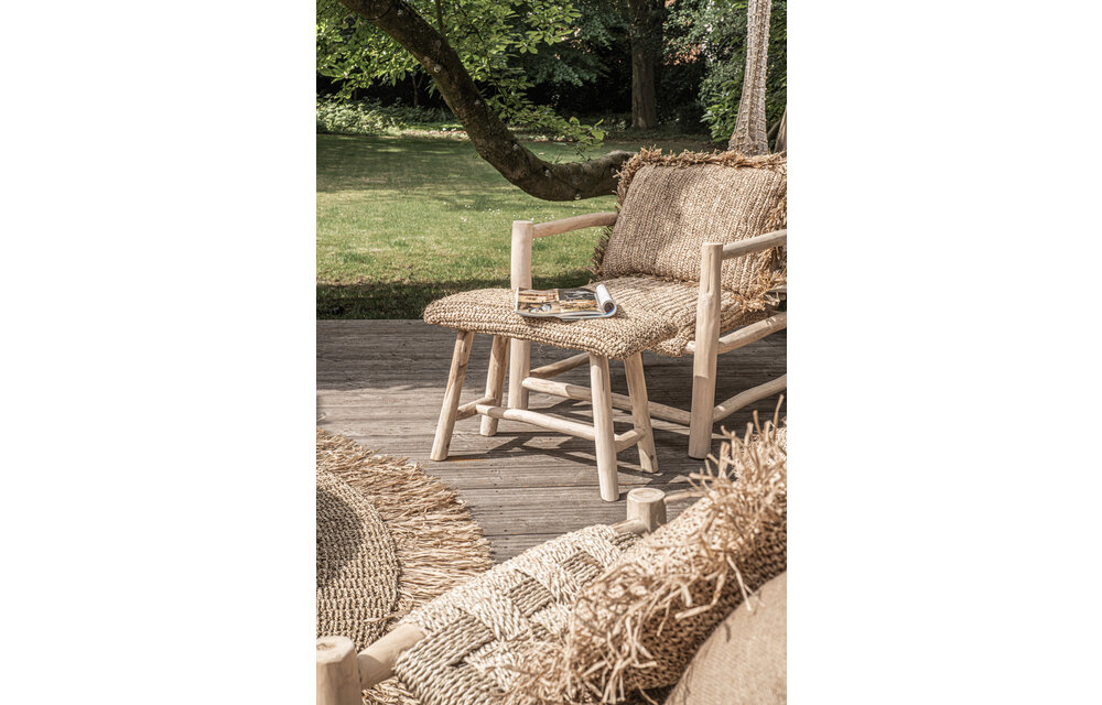 The Raffia One Seater - Natural