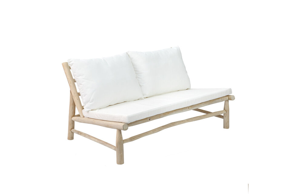 The Island Two Seater - Natural White
