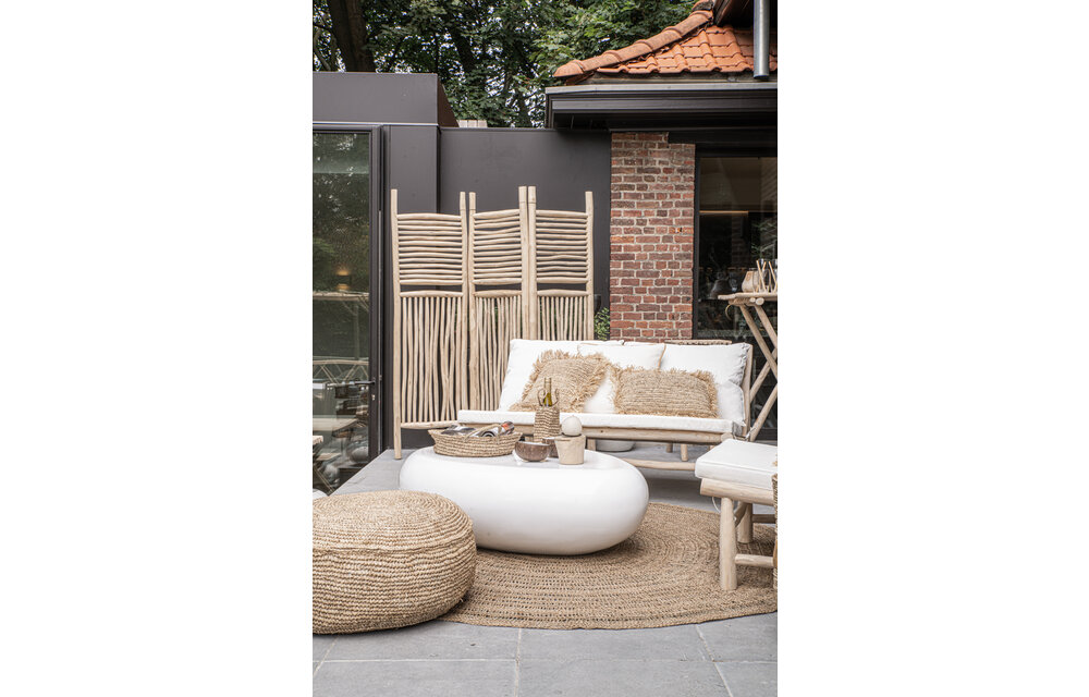 The Island Two Seater - Natural White