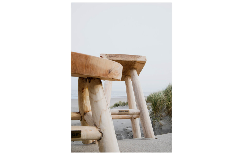 The Kedut Stool - Natural