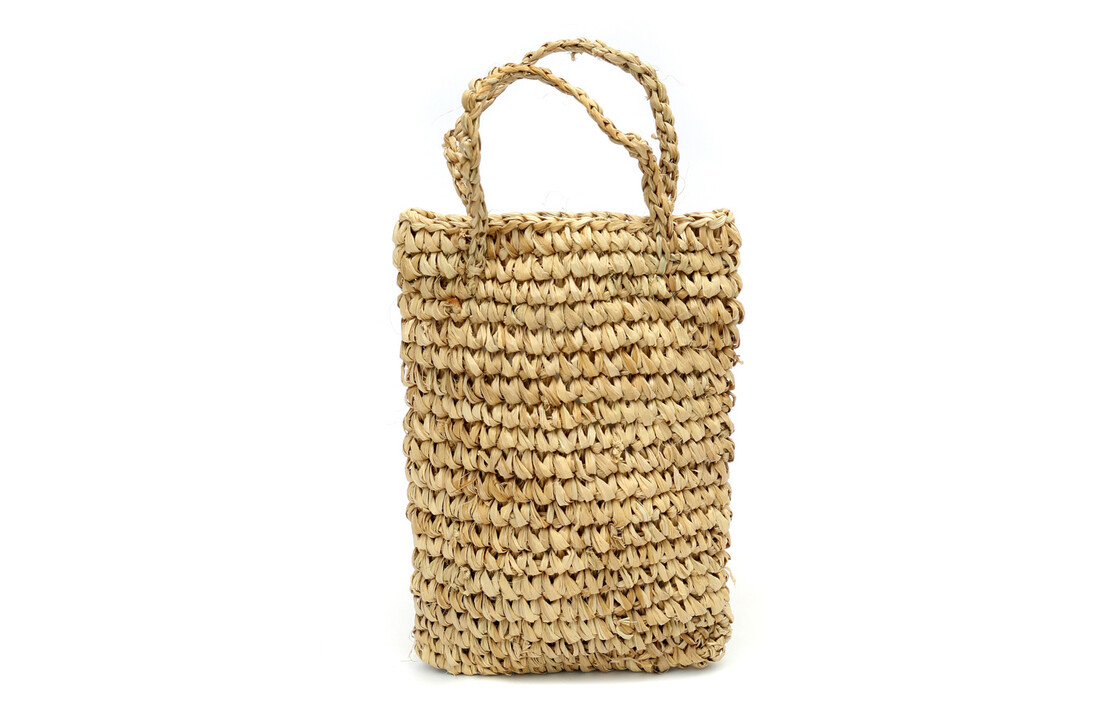 The Raffia Bottle Holder