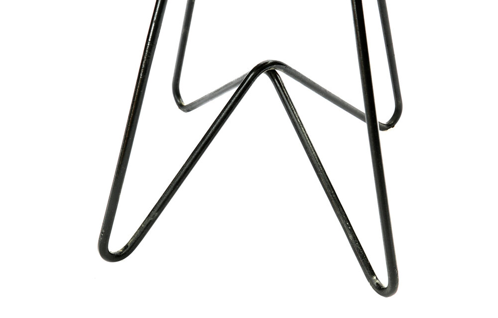 The Rain Tree Side Table - Natural Black