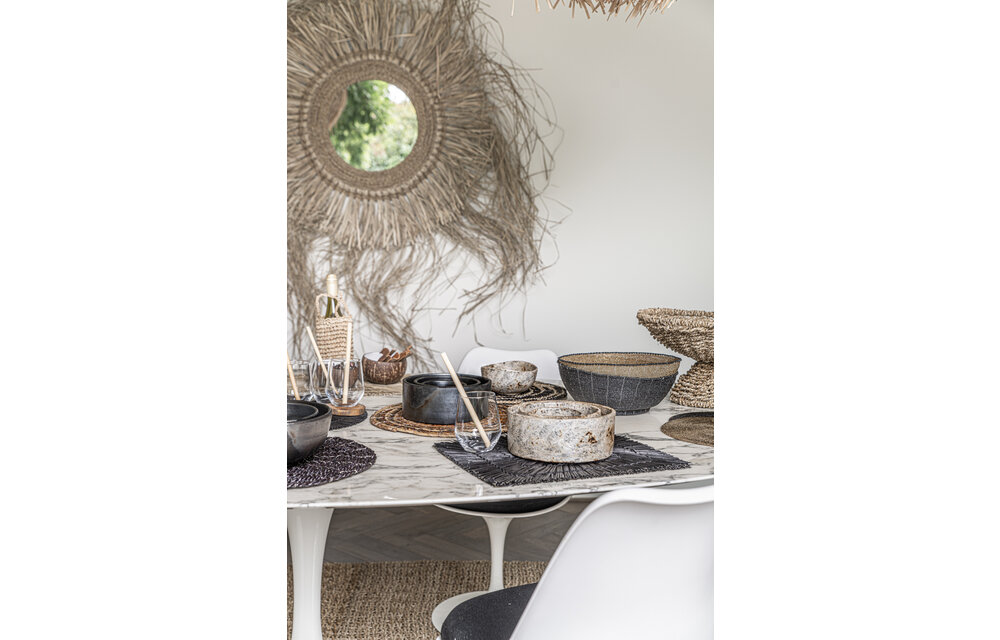 The Burned Cylinder Dish - Black - SET3