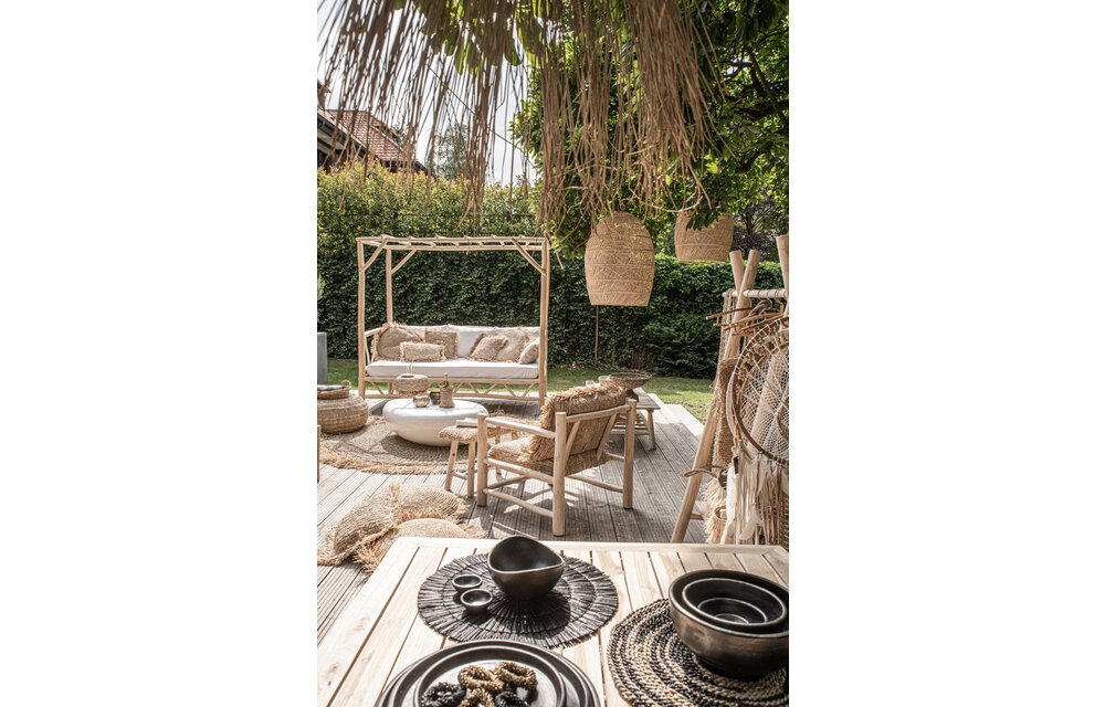 The Terracotta Burned Plate - Black - L