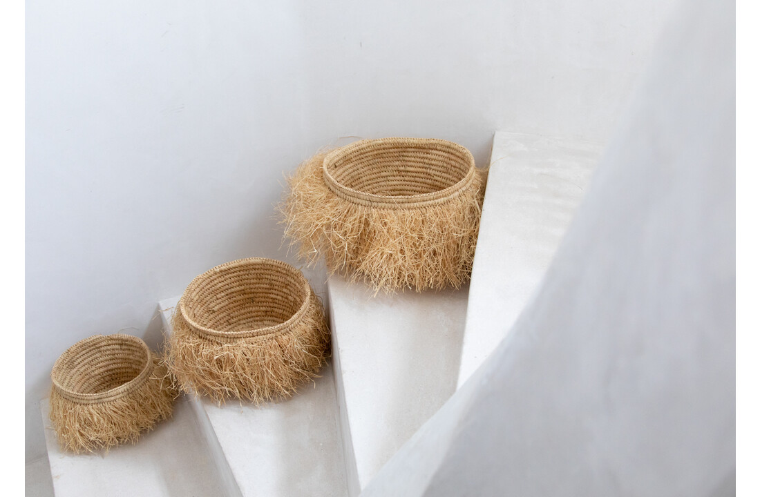 The Raffia Bowl - Natural - S