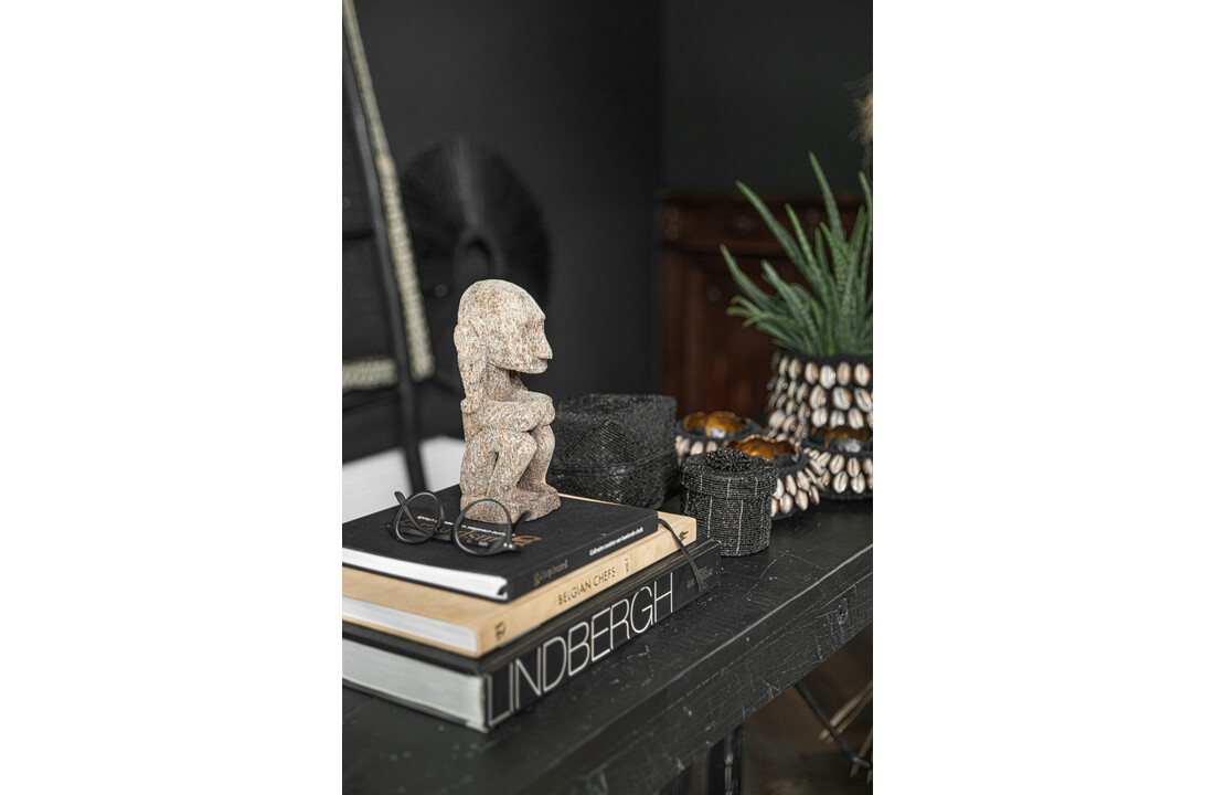 The Beaded Basket - Black - SET3