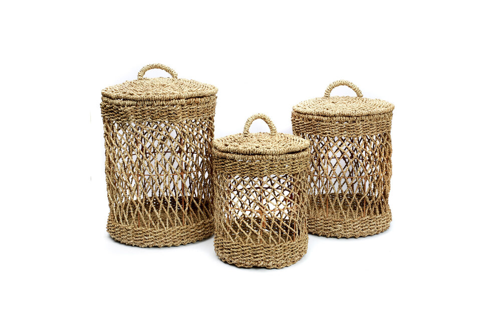 The Laundry Basket - Natural - SET3