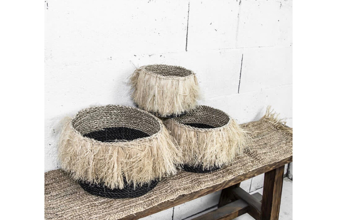The Aloha Baskets - Black Natural - SET3