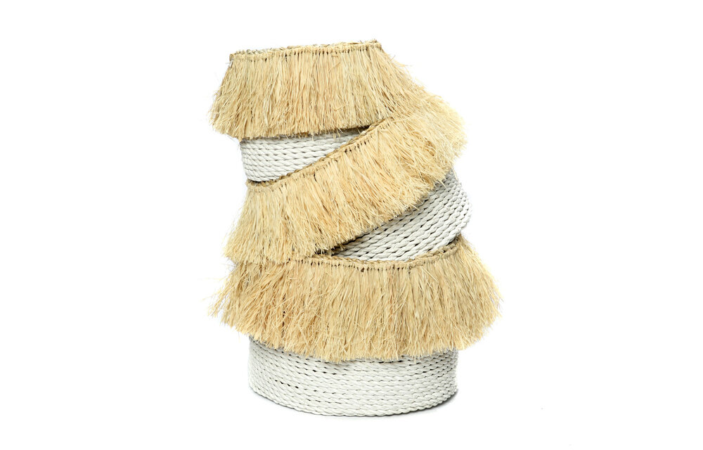 The Aloha Baskets - White Natural - SET3