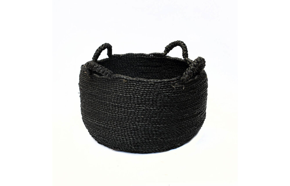 Les Quatre Mains Baskets - Black - M