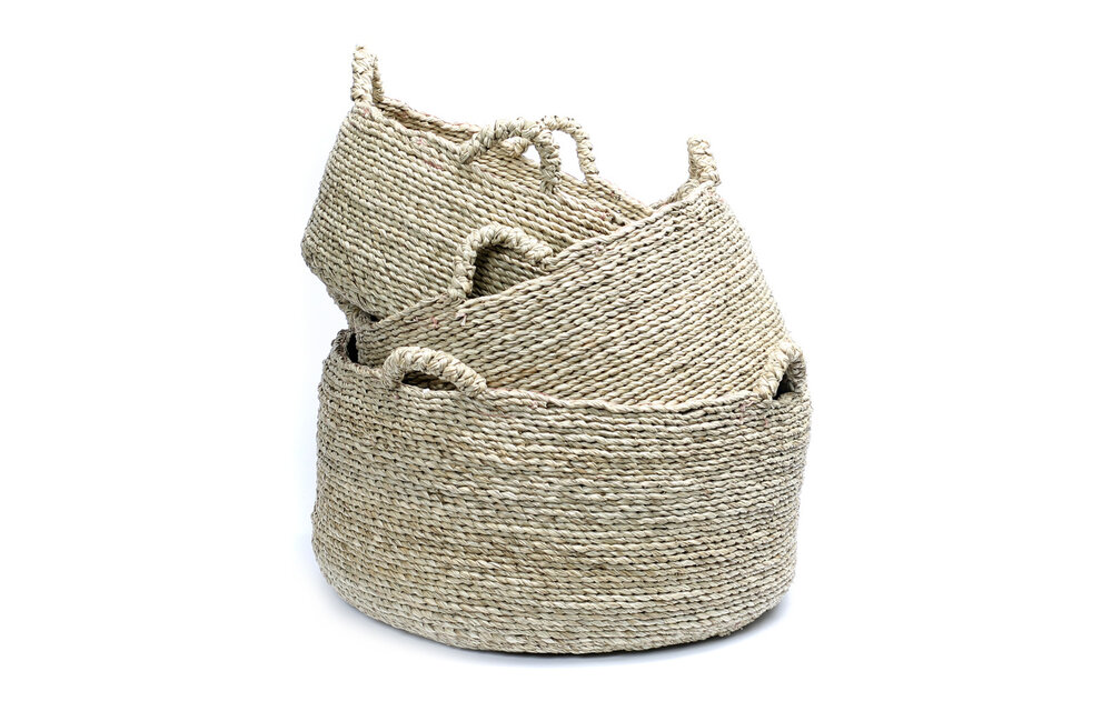Les Quatre Mains Baskets - Natural - SET3