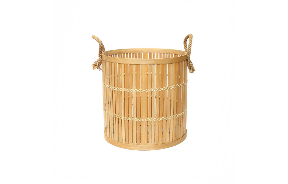 The Bamboo Baskets - Natural - Medium