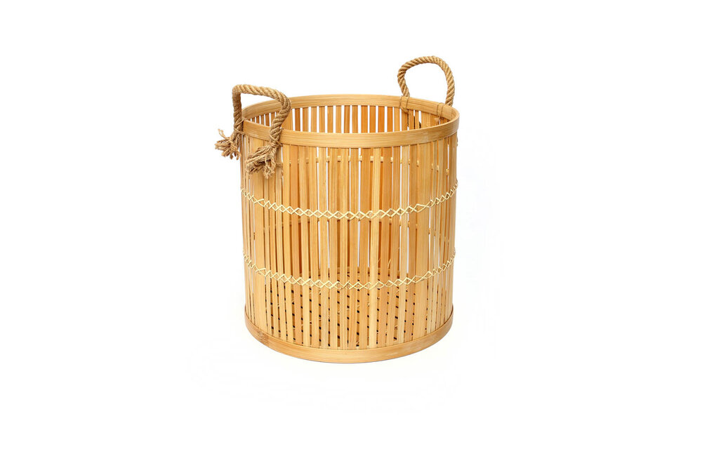 The Bamboo Baskets - Natural - Medium